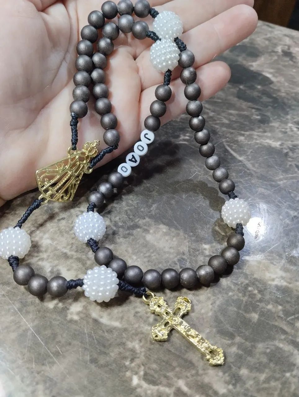 Terços para homens e mulher infantil personalizados  - Foto 3