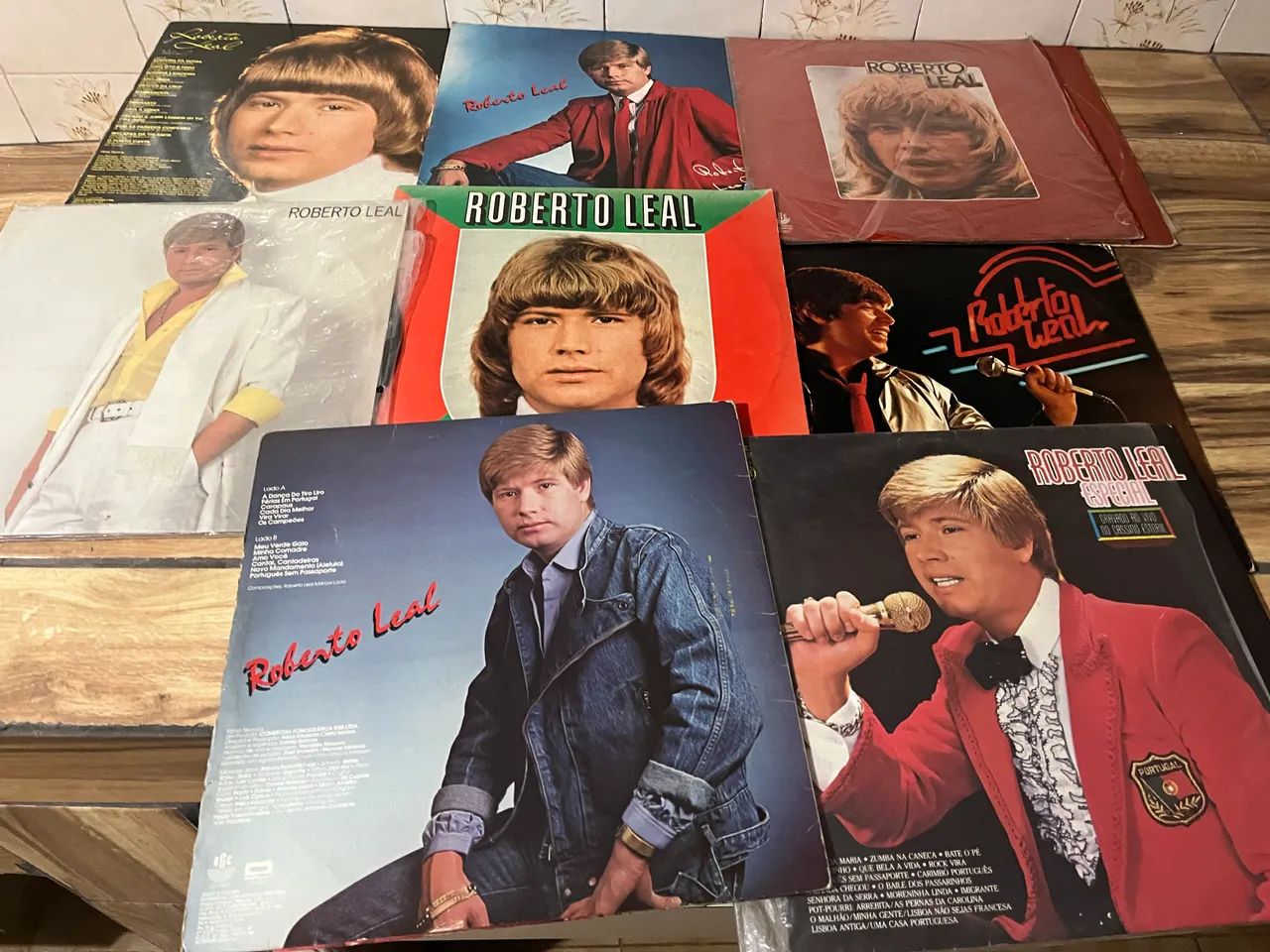 Coleção vinil (LP) do cantor português Roberto Leal. - CDs, DVDs