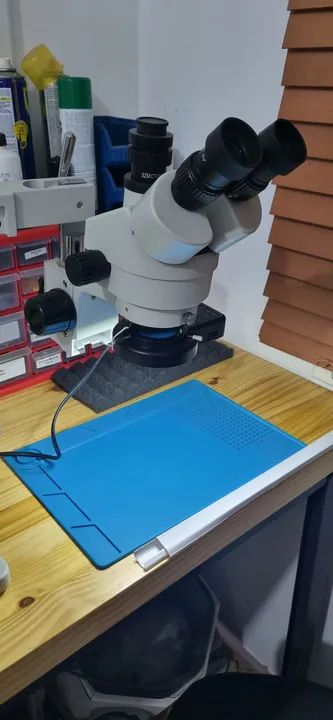 Microscópio de Bancada - Trinocular - Foto 4
