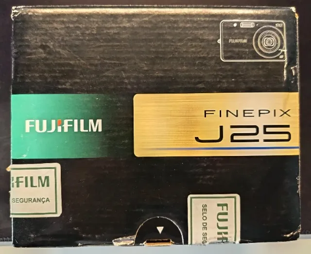Câmera Digital - Fujifilm FinePix J25 - IMPECÁVEL! Na caixa, COMPLETÍSSIMA (inclusive NF!)