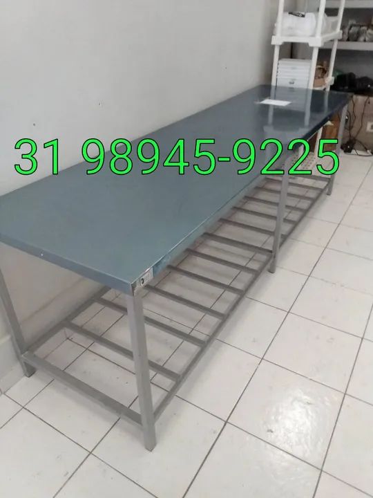Mesa de manipulação de alimentos , fabricamos, frete grátis 