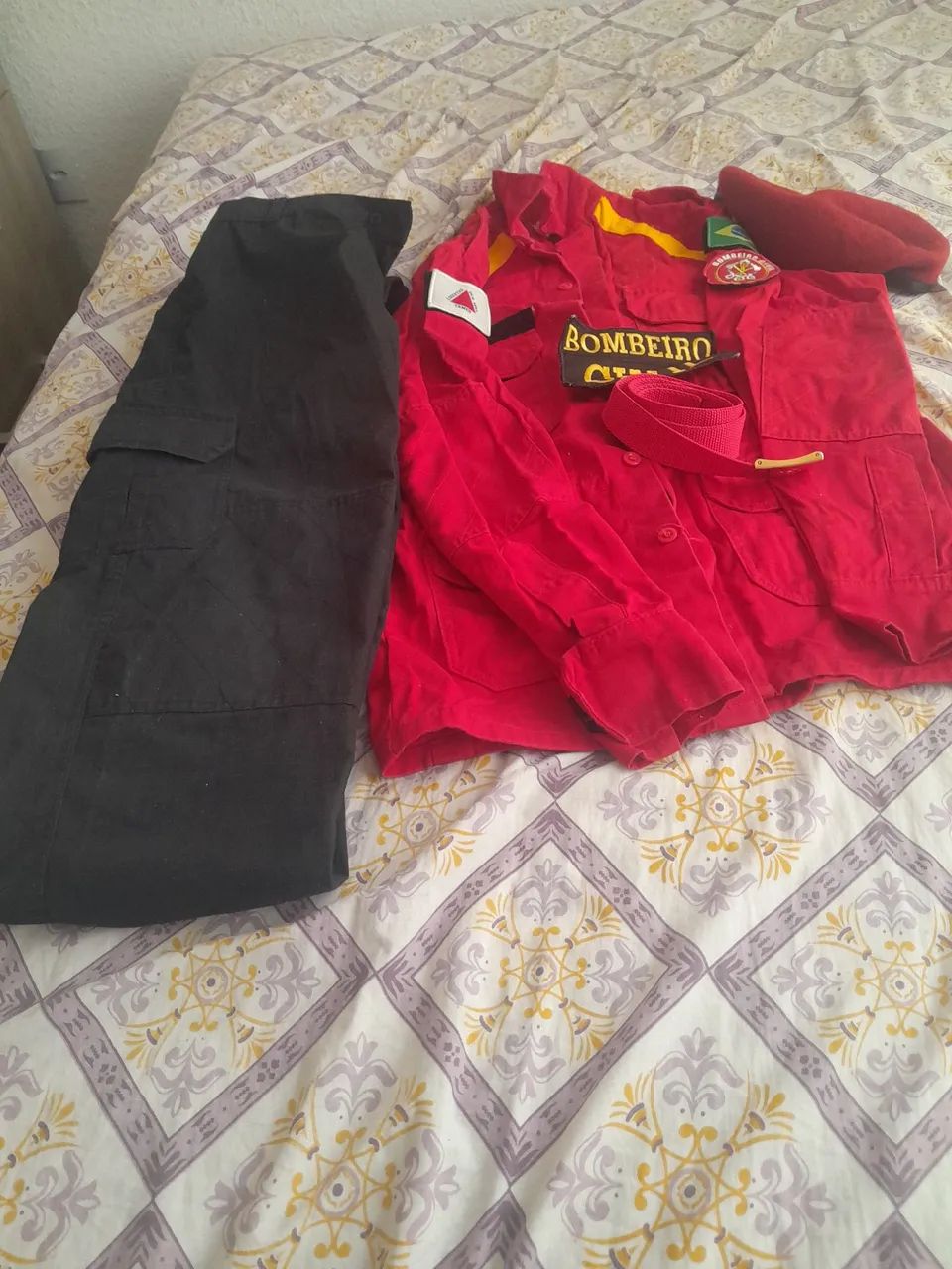 Uniforme bombeiro civil 