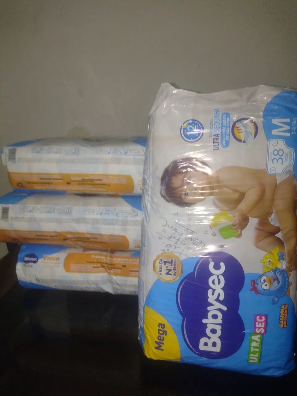 Fraldas Babysec Ultra Sec Mega - Pacote com 38 unidades  M - Foto 2