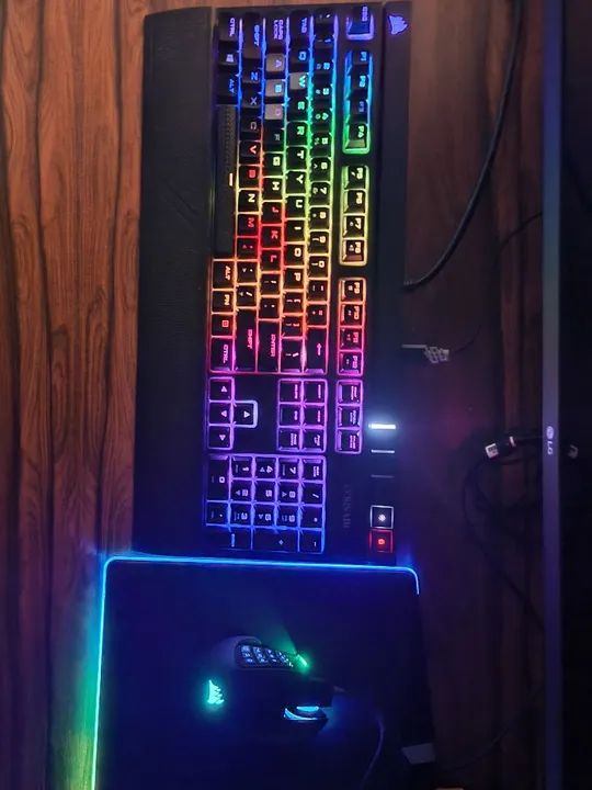 Kit Gamer corsair - Teclado, mouse e mousepad - Foto 3