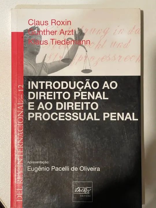 Livro de Introdução ao Direito Penal e ao Direito Processual Penal - Eugênio Pacelli
