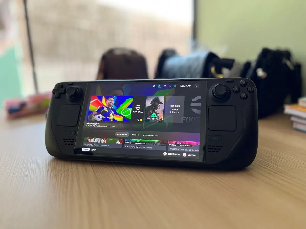 STEAM DECK OLED 512 GB NOVO NA CAIXA - Consoles de Vídeo Game