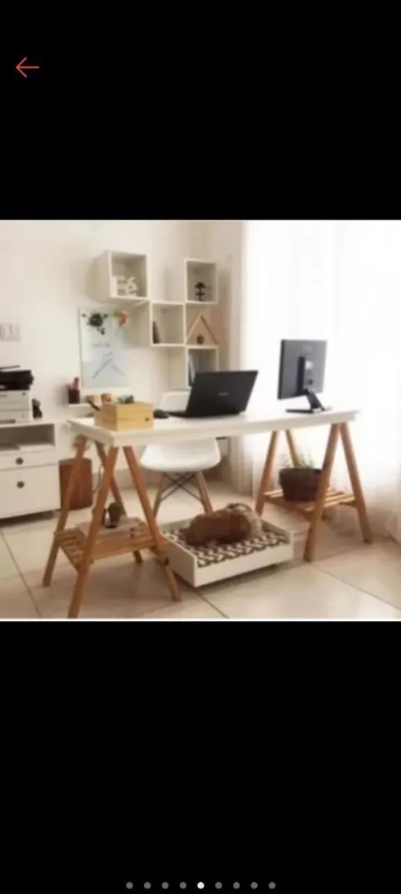 Cavalete de pinus para mesa e decoração  - Foto 3