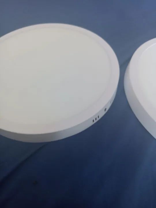 2 Placas de LED Redondas para Teto - Foto 2