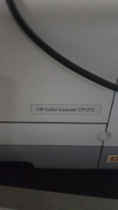 Impressora HP LaserJet cp1215 para transfer e sublimação - Foto 2