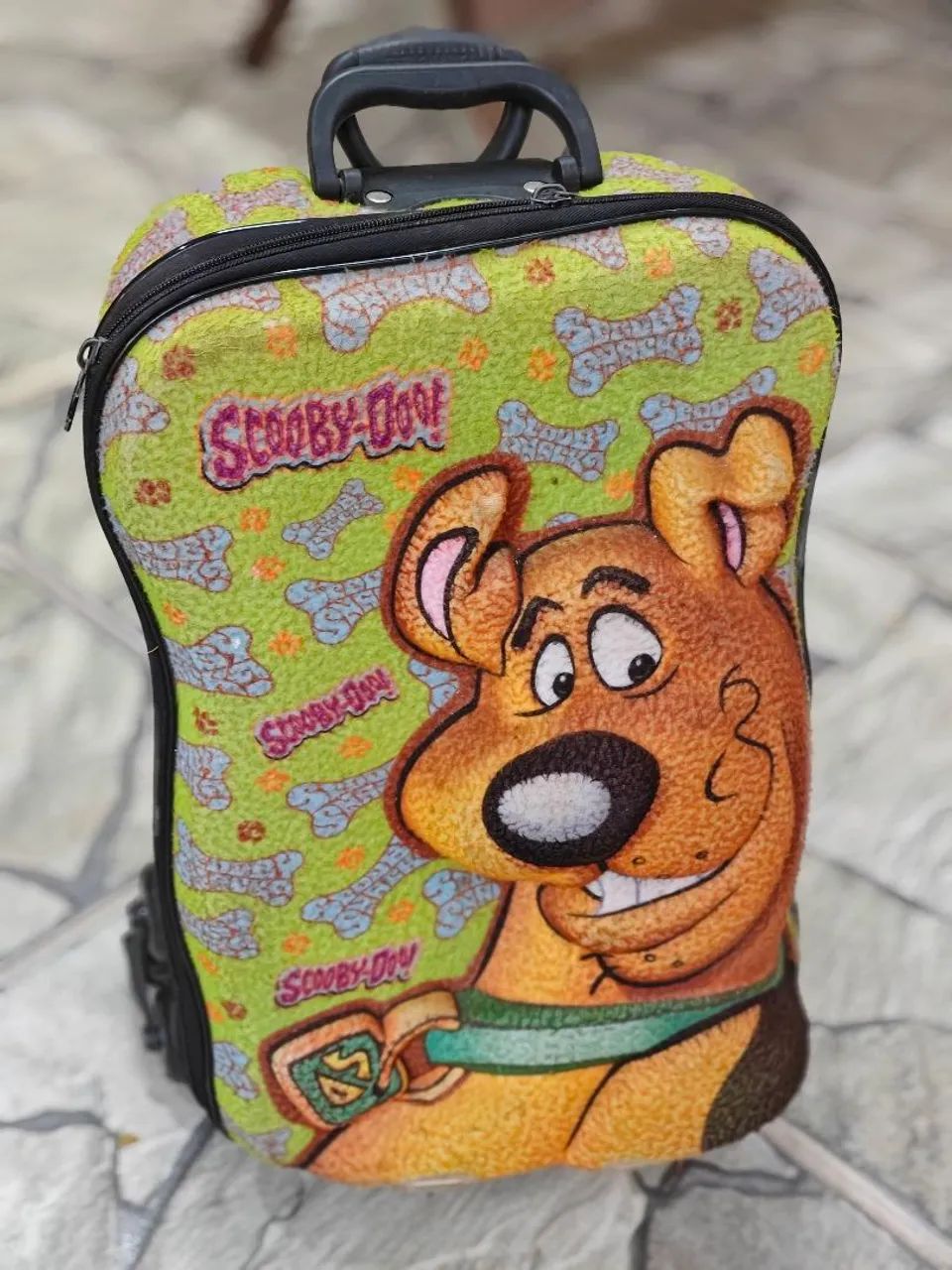 Mala/Mochila de rodinha do Scooby Doo