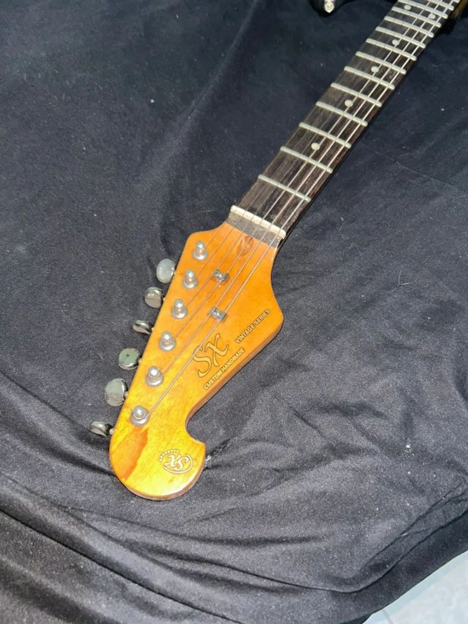 Guitarra SX Canhoto Stratocaster - Foto 4