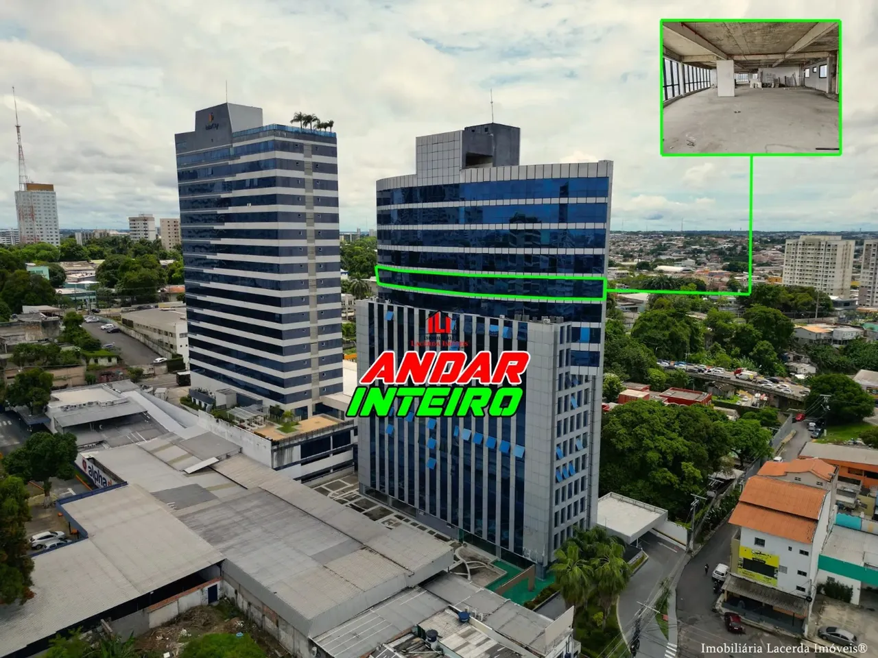 Ed Corporate Trade Andar inteiro com 479m² no Adrianópolis Manaus