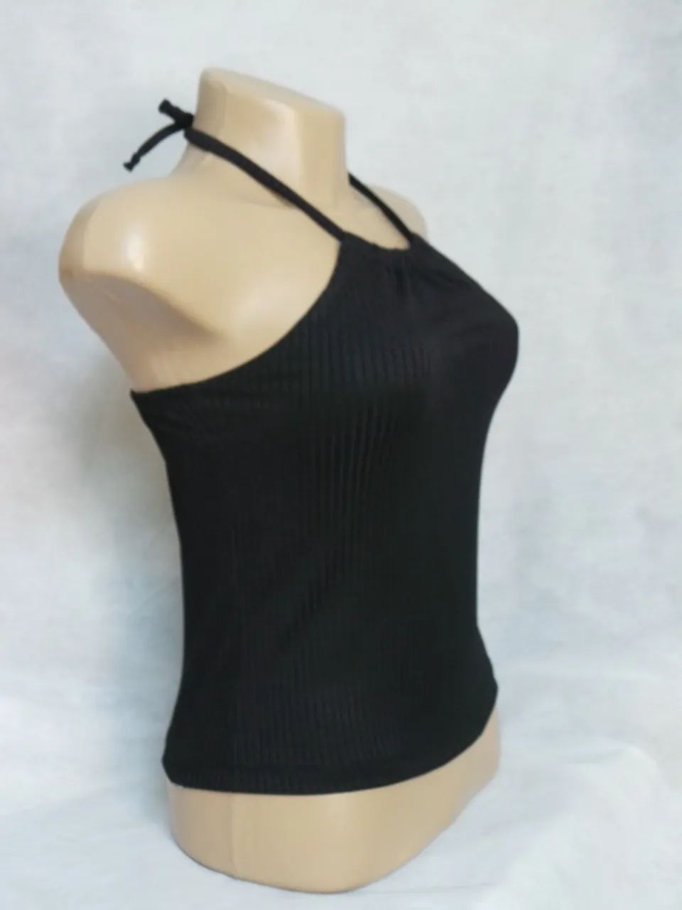 blusa frente unica preta - Foto 3