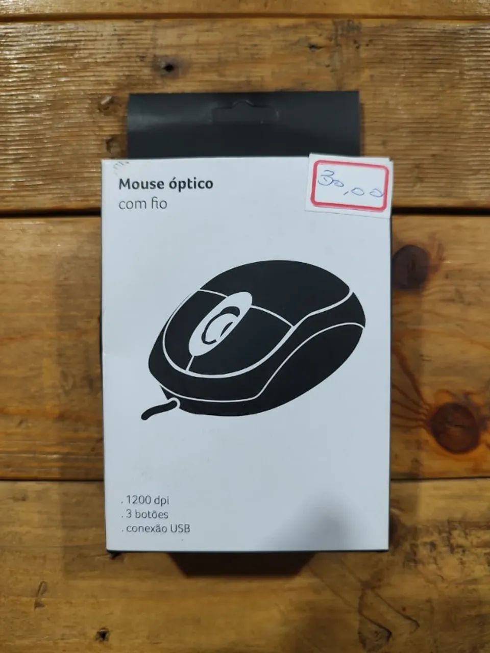MOUSE ÓPTICO COM FIO MO312