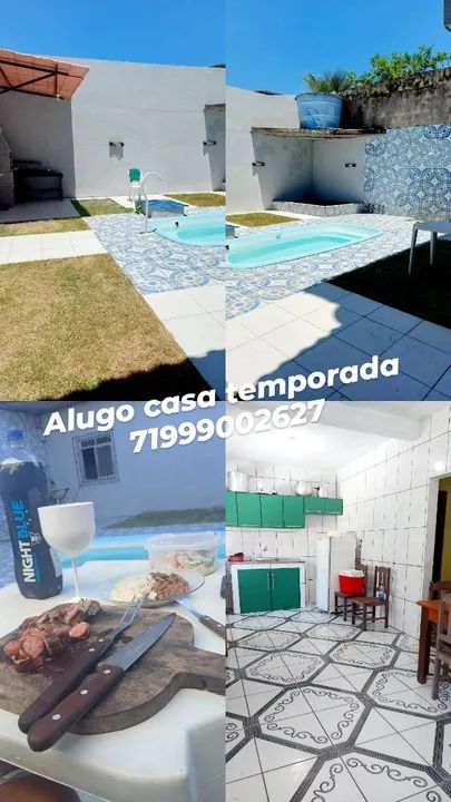 Casa Temporada com Piscina em Aratuba
