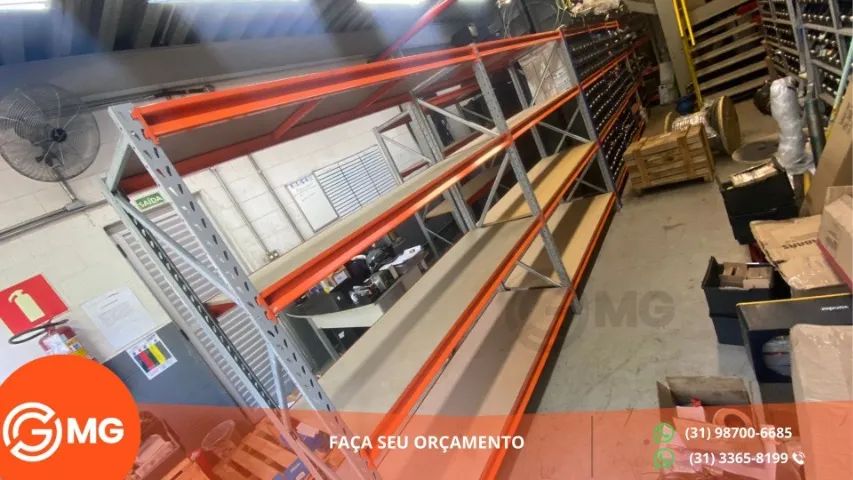 Mini Porta Pallet Estante para Ração - Petshop - Foto 2