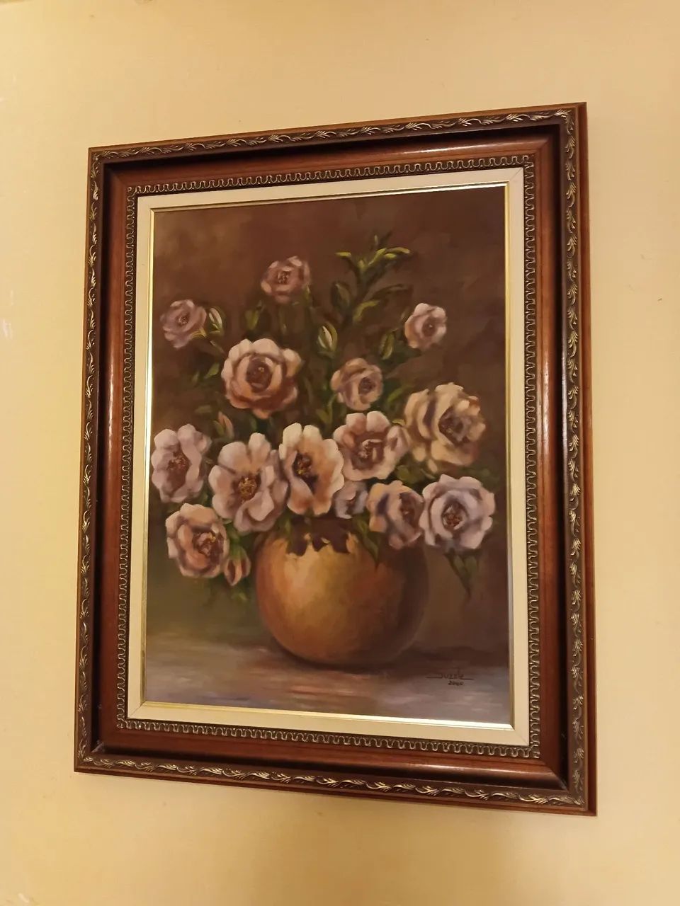 Quadro grande 90cmx 70 rosas - Foto 4