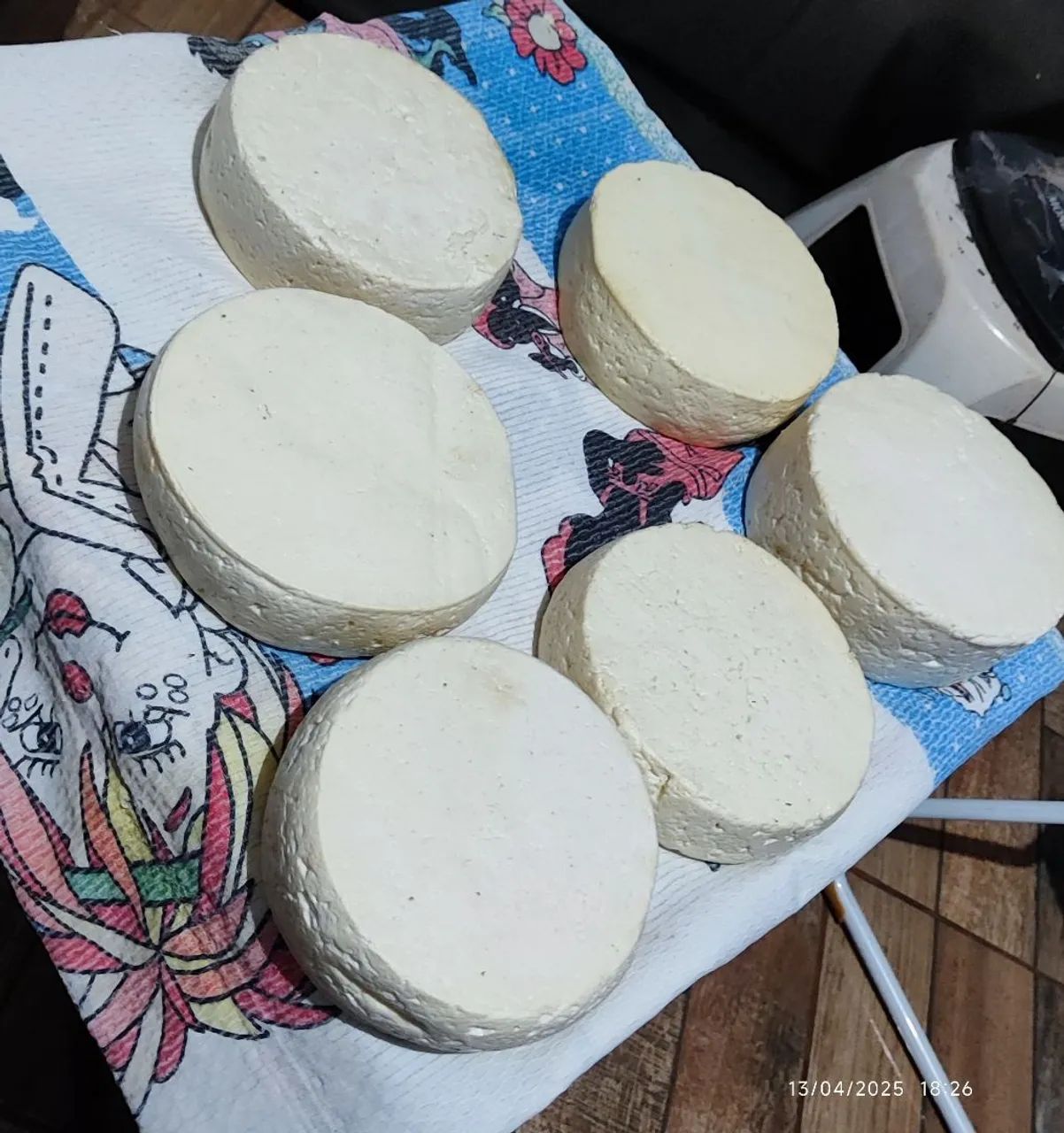 Queijos frescos para venda
