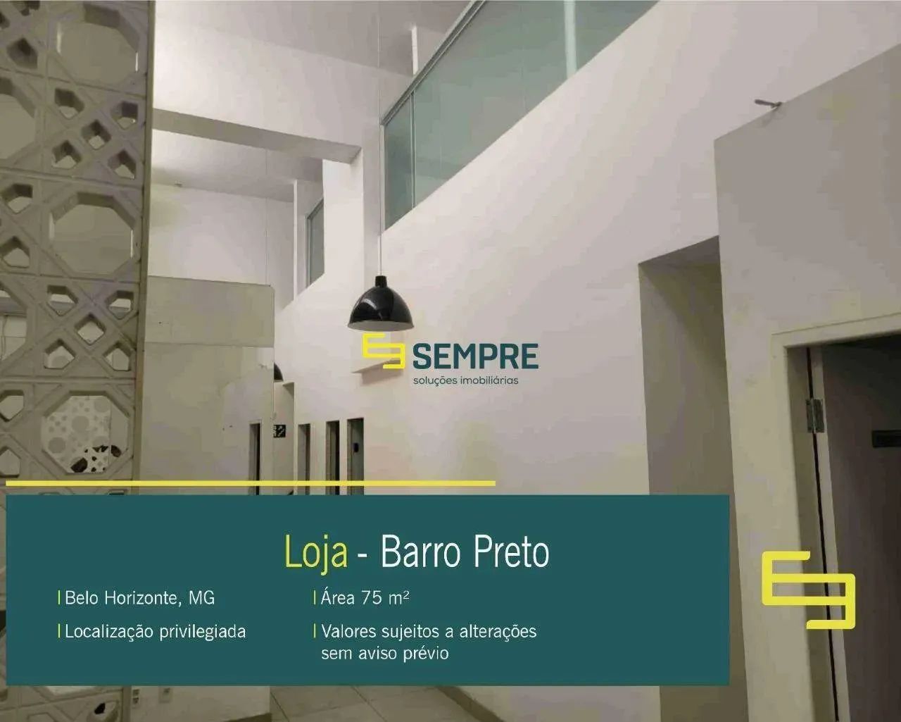 Aluguel de Loja no Bairro Barro Preto