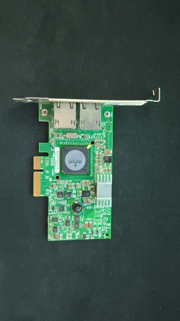 Placa Rede placa de rede Qlogic BCM5709C GIGABIT 10/100/1000 Pci-e 5709 - Foto 2