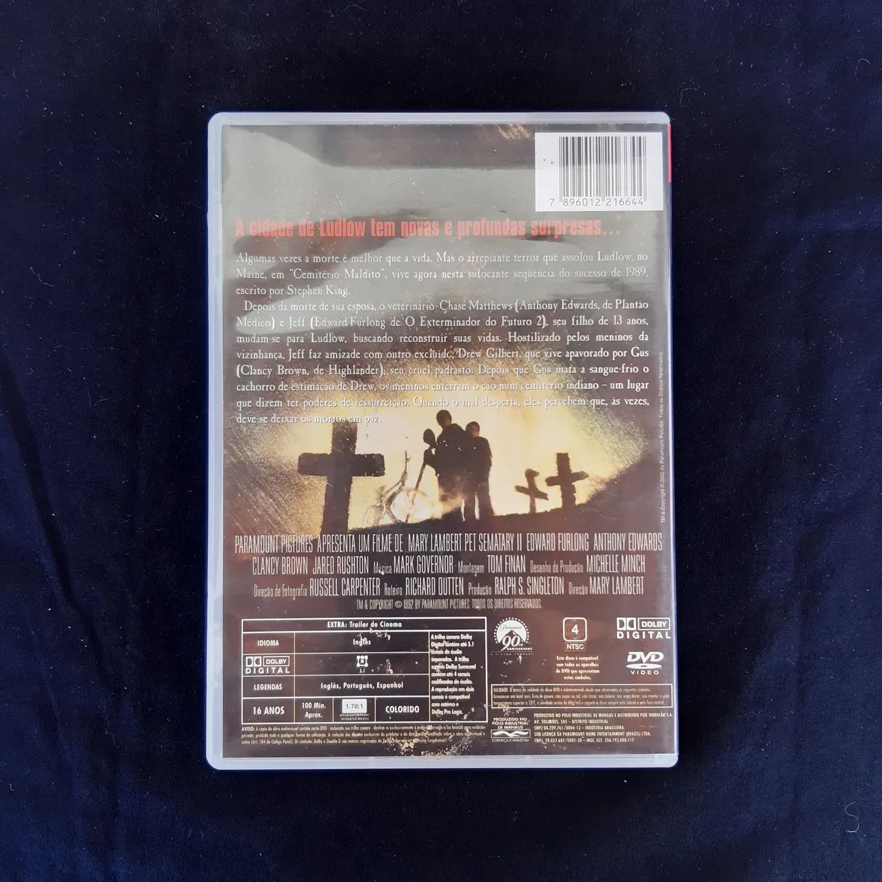 DVD Cemitério Maldito 2 (1992) - Foto 3