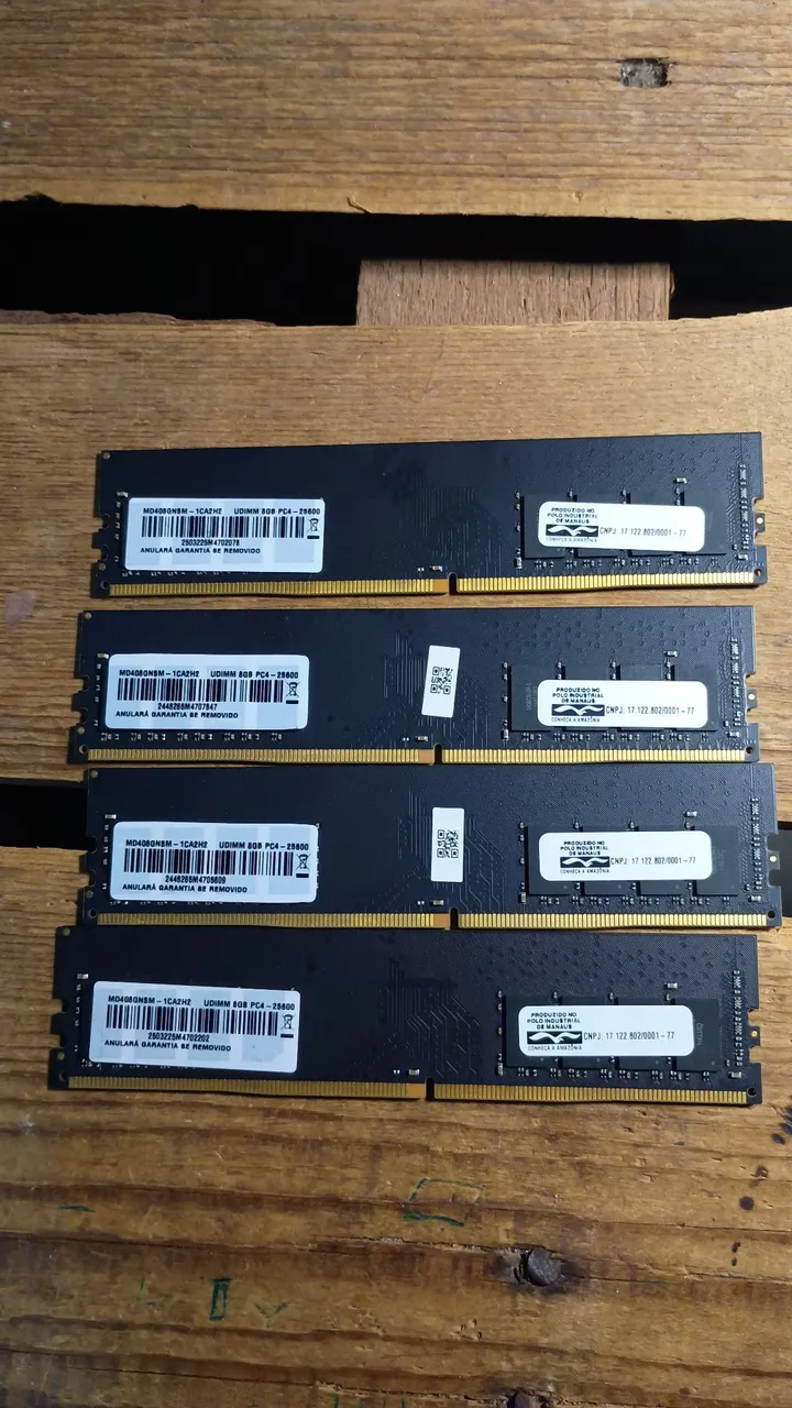 Memória RAM DDR4 8GB 3200