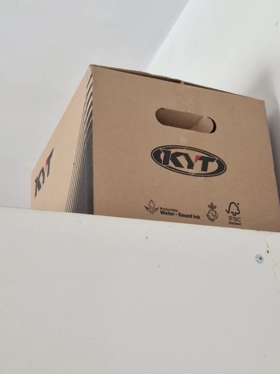 Capacete kyt tamanho 59 semi novo - Foto 6