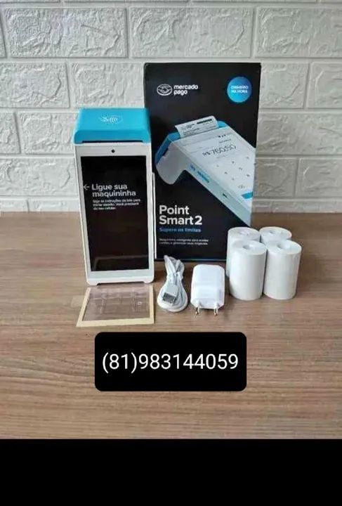 Maquininha de cartão Point Smart 2 - Mercado Pago