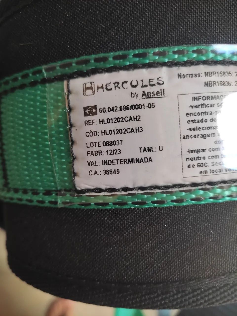 Cinturão Paraquedista Hercules 4 Pontos HL01202CAH2<br> - Foto 4