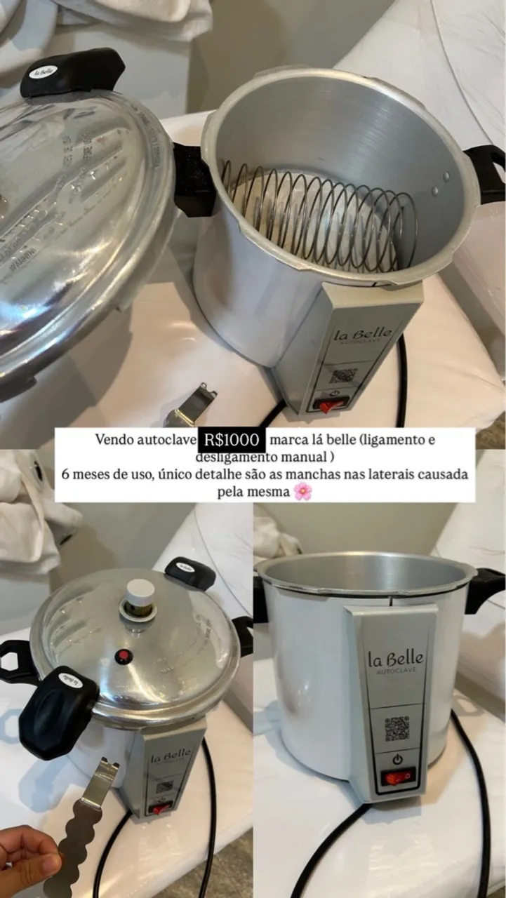 Autoclave La Belle - Perfeita para esterilização!
