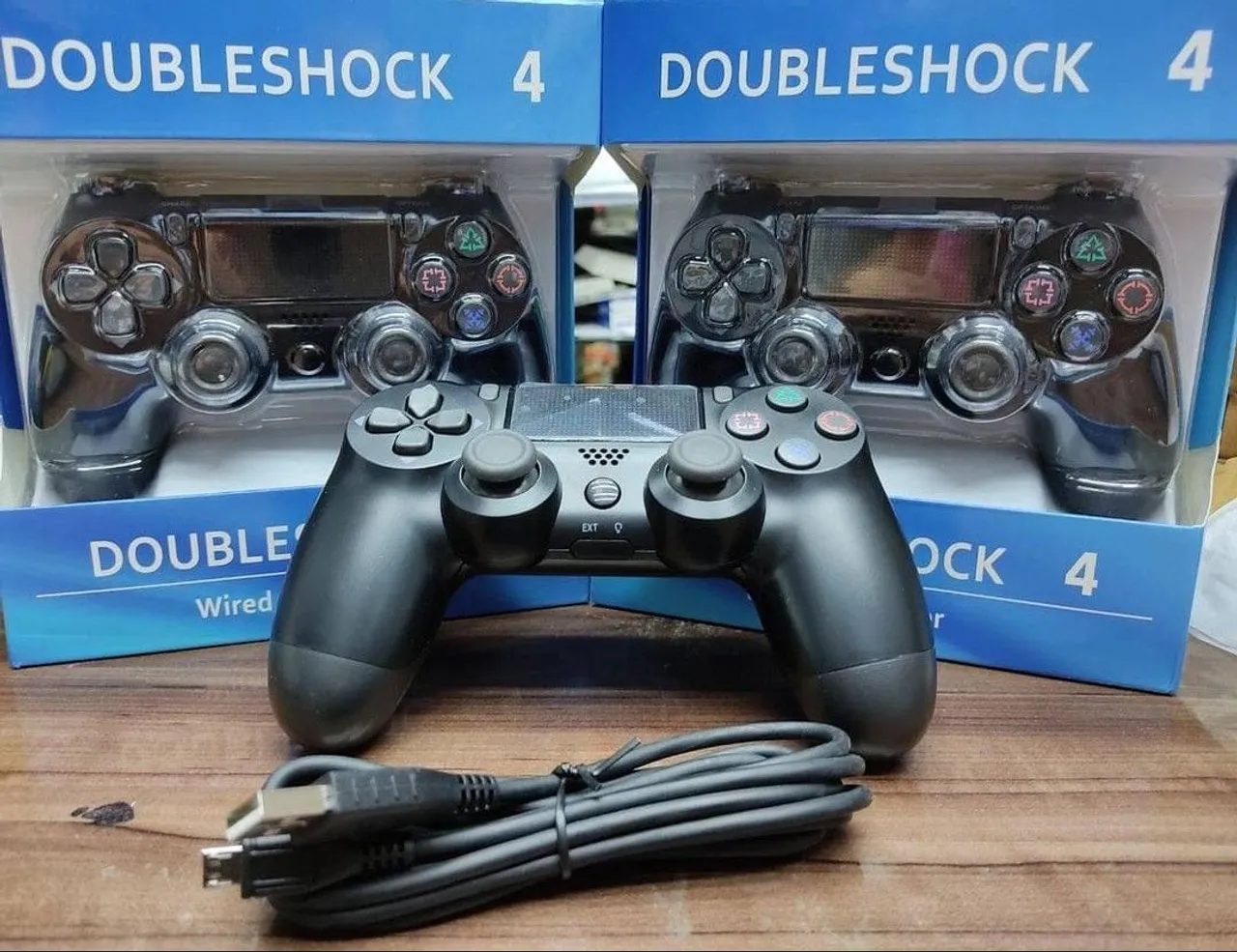 Controle ps4 funciona em pc e tv sem fio