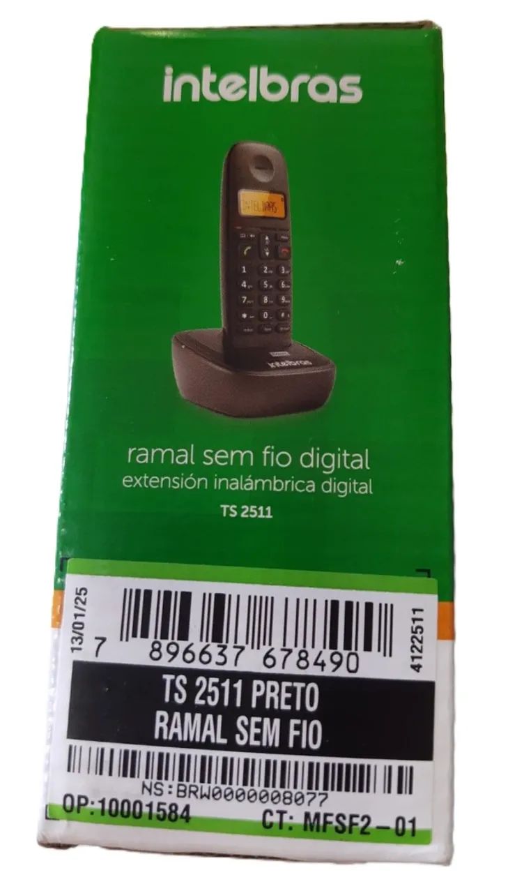Telefone S/Fio Ramal Intelbras - Foto 6