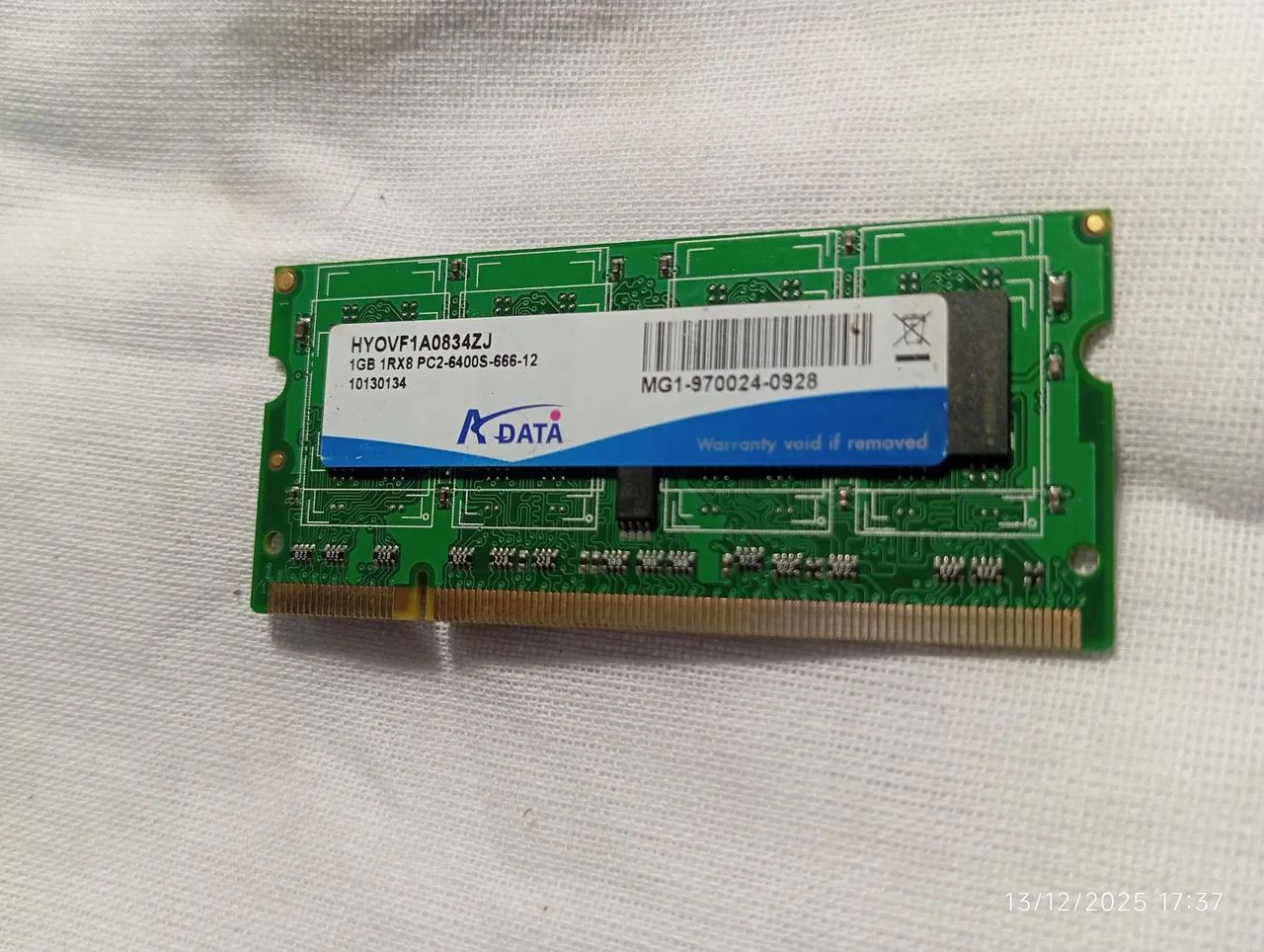 Memória para Notebook DDR2 1GiGA 6400  - Foto 4