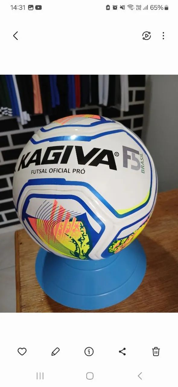Bola de Futsal Kagiva F5 Brasil