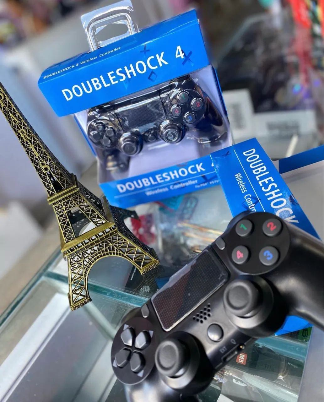 Controle PS4 TV PC celular wireless ENTREGAMOS COM GARANTIA  - Foto 3