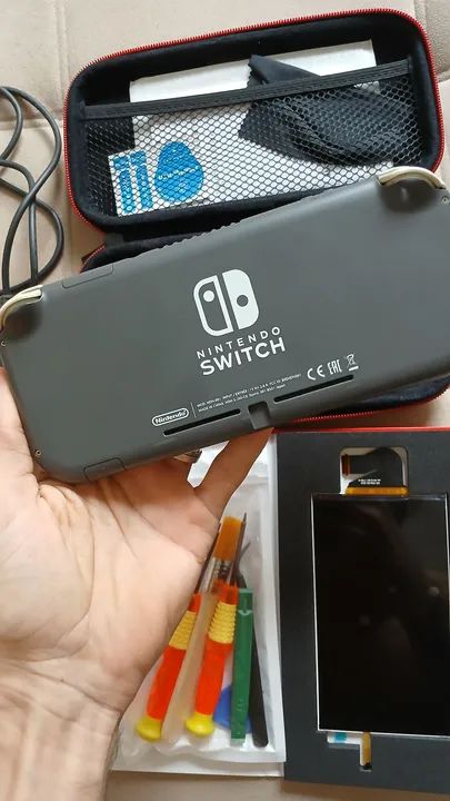 Nintendo Switch Lite Desbloqueado 512Gb - Troco - Foto 2