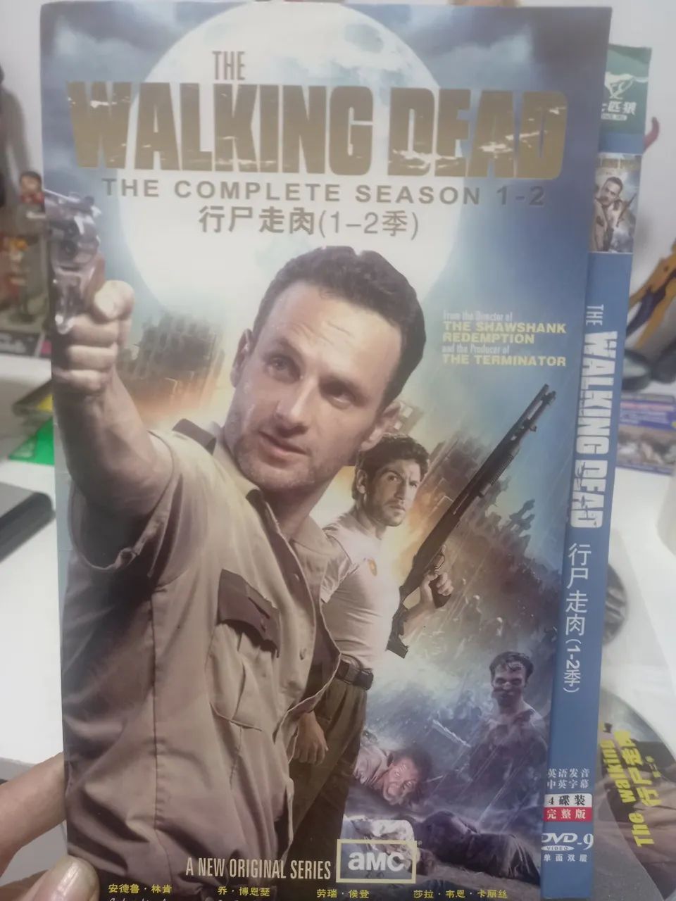 DVD THE WALKING DEAD SESON 1 - 2  