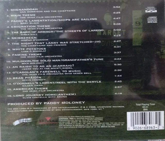 Cd de 1998 importado "Long Journey Home"  Television Mini-Series - Foto 2