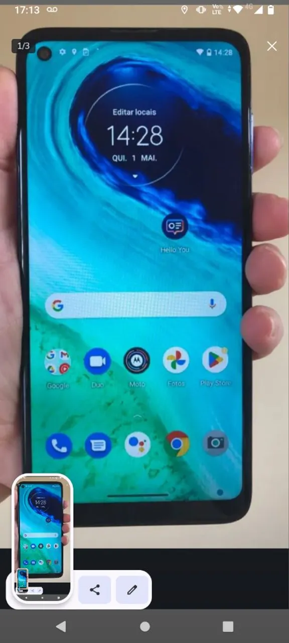 MOTOROLA G8 PLAY 64G NOVINHO BARATO $200
