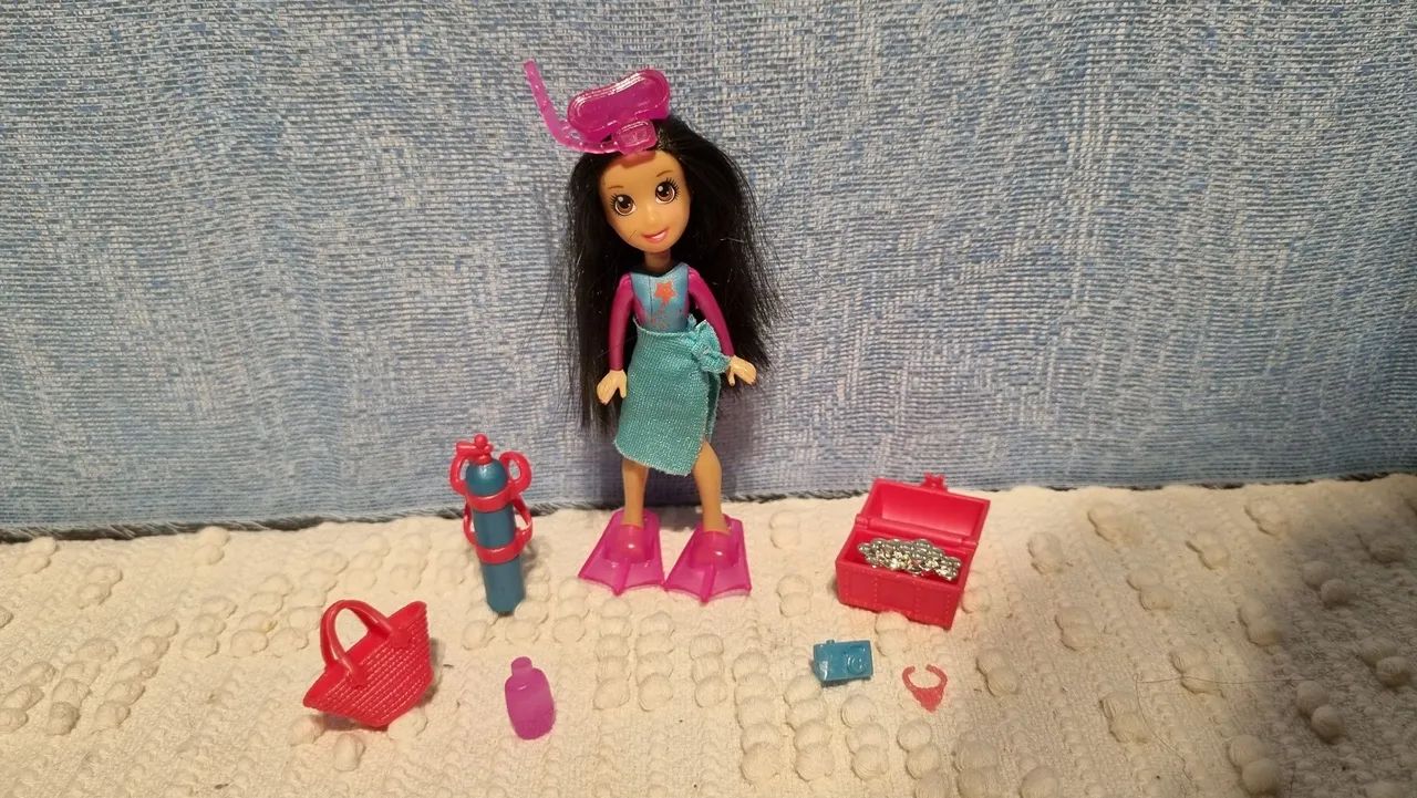 Polly Pocket Mergulhadora.