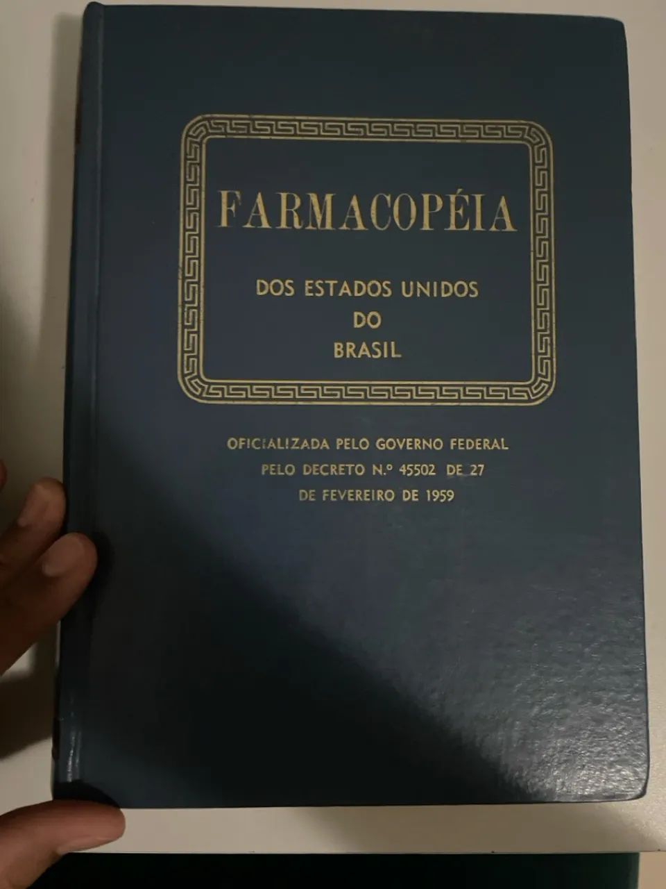 Farmacopéia dos Estados Unidos do Brasil - 1959
