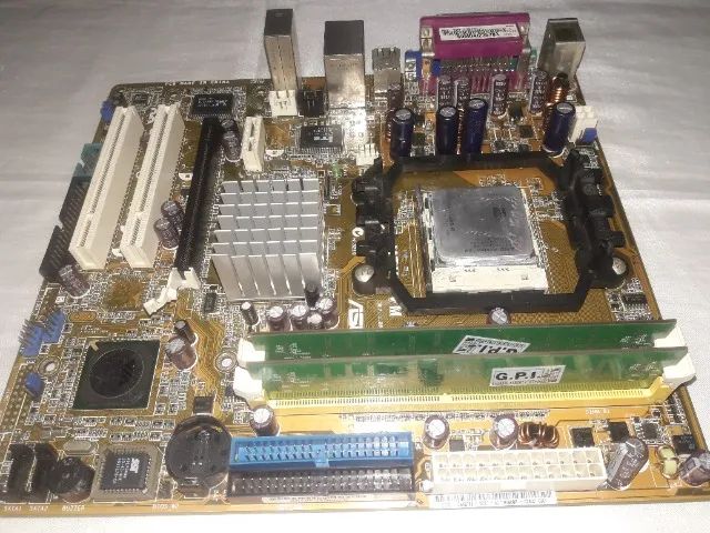02 Placa Mãe  ASUS m2tvm - Foto 2
