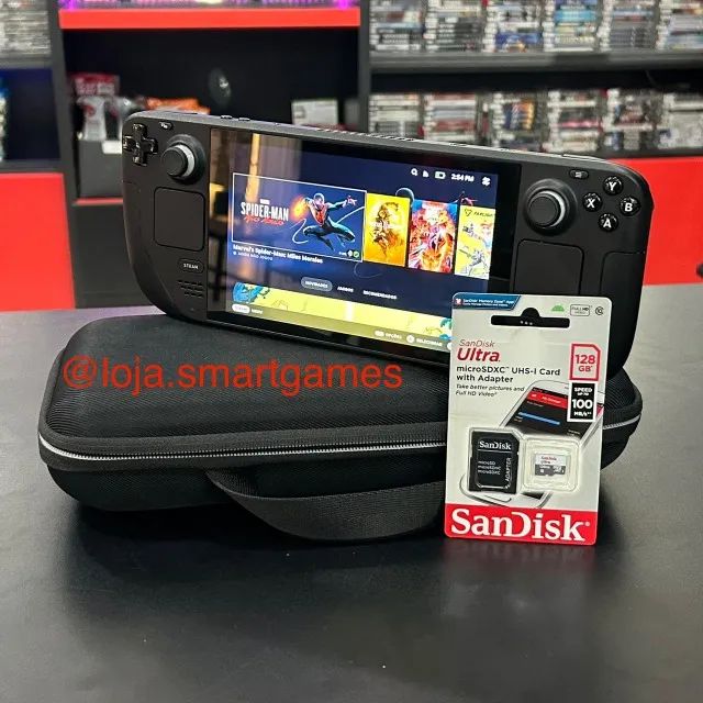 Stem deck novo 64GB LCD + Cartão de 128GB de brinde + garantia da loja