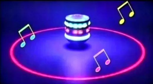 PIÃO MUSICAL LUMINOSO DE LED  - Foto 3