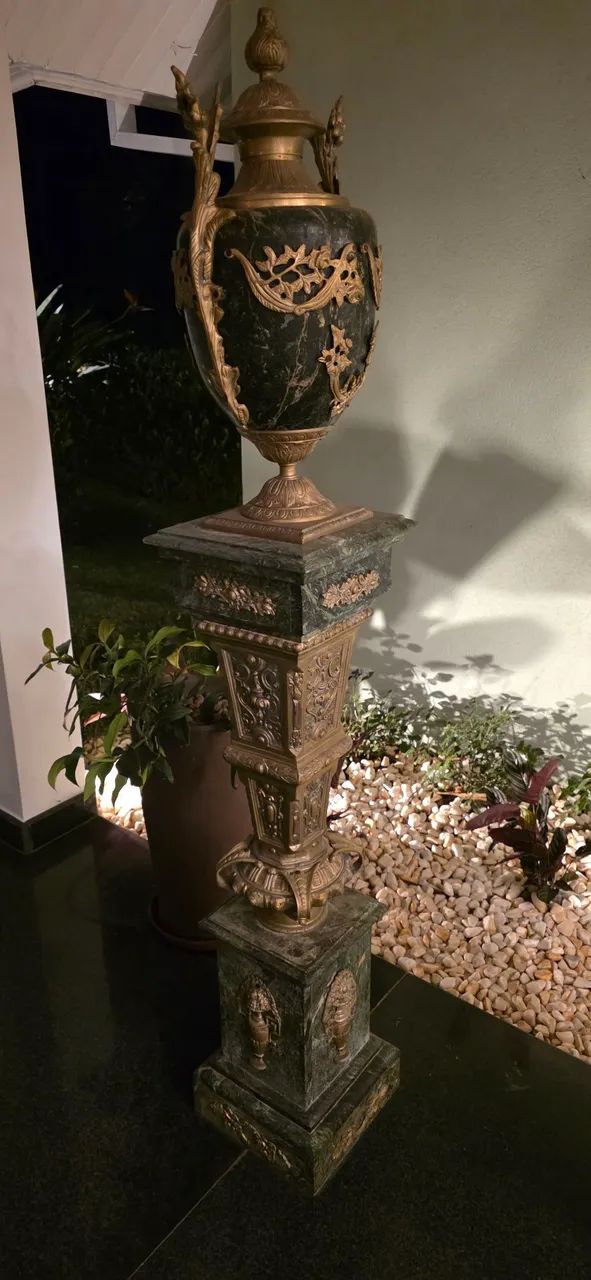 Colunas Mármore antiga colecionador 