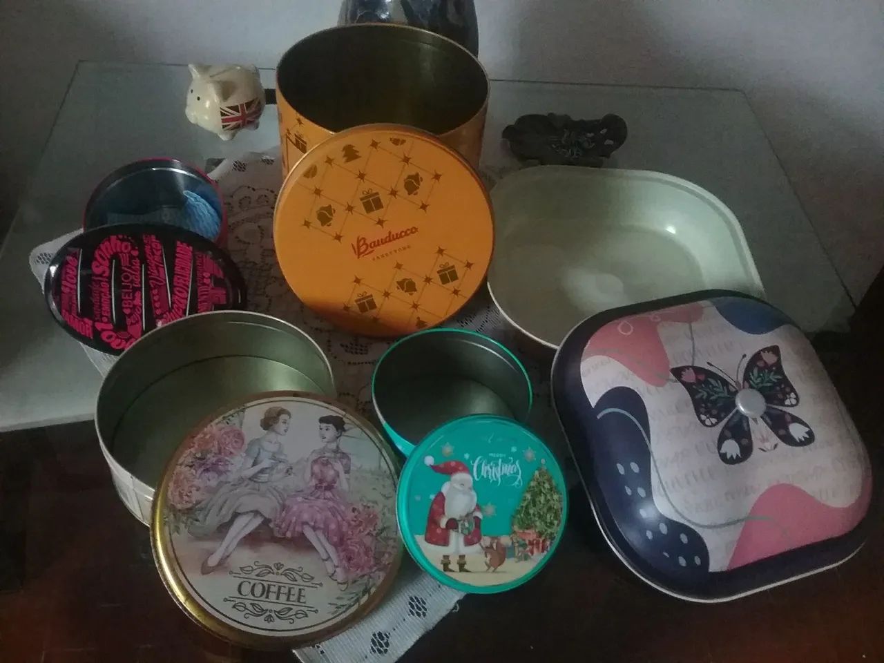 Conjunto de latas  para cozinha lote - Foto 2
