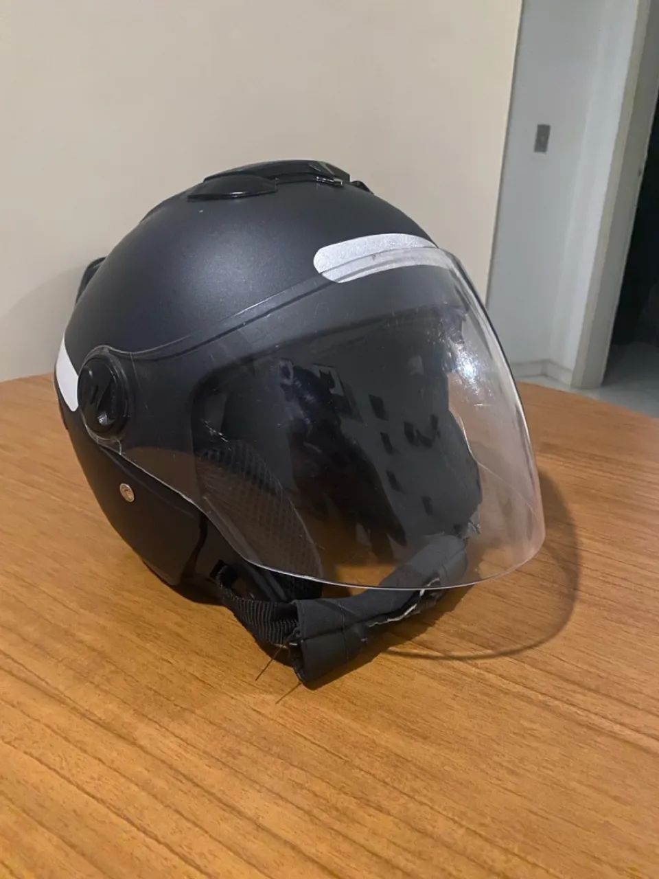 Capacete Moto Preto - tam 58 - Foto 2