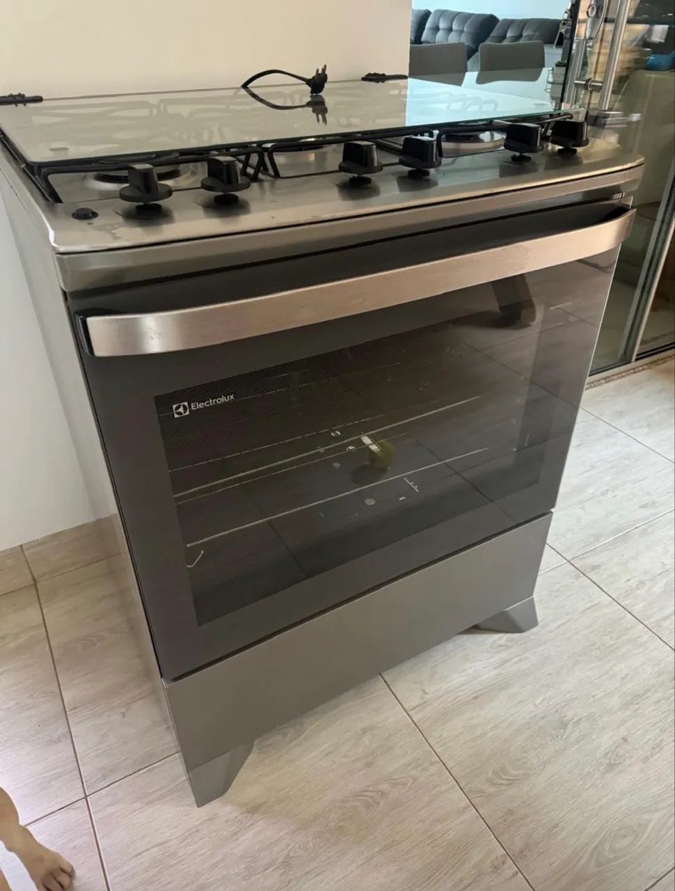 Fogão Electrolux Inox 5 bocas  - Foto 3