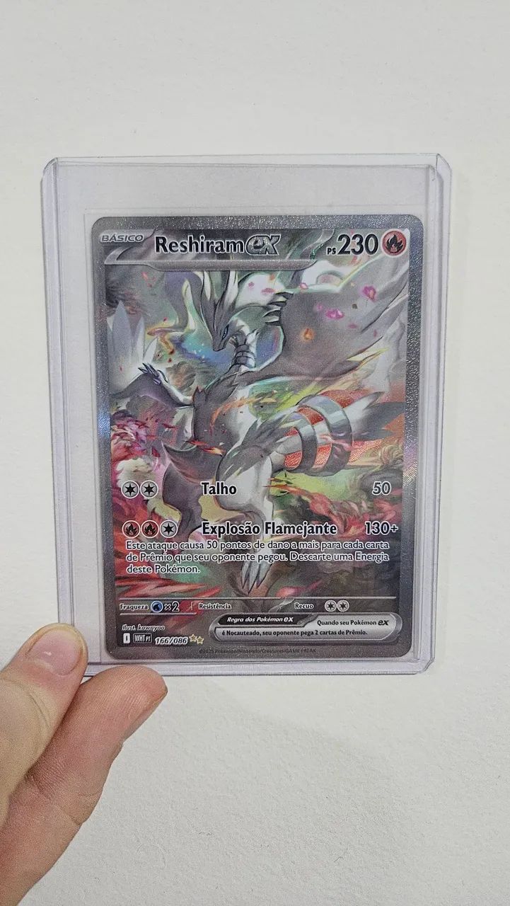 Carta pokemon Reshiram EX - Foto 2
