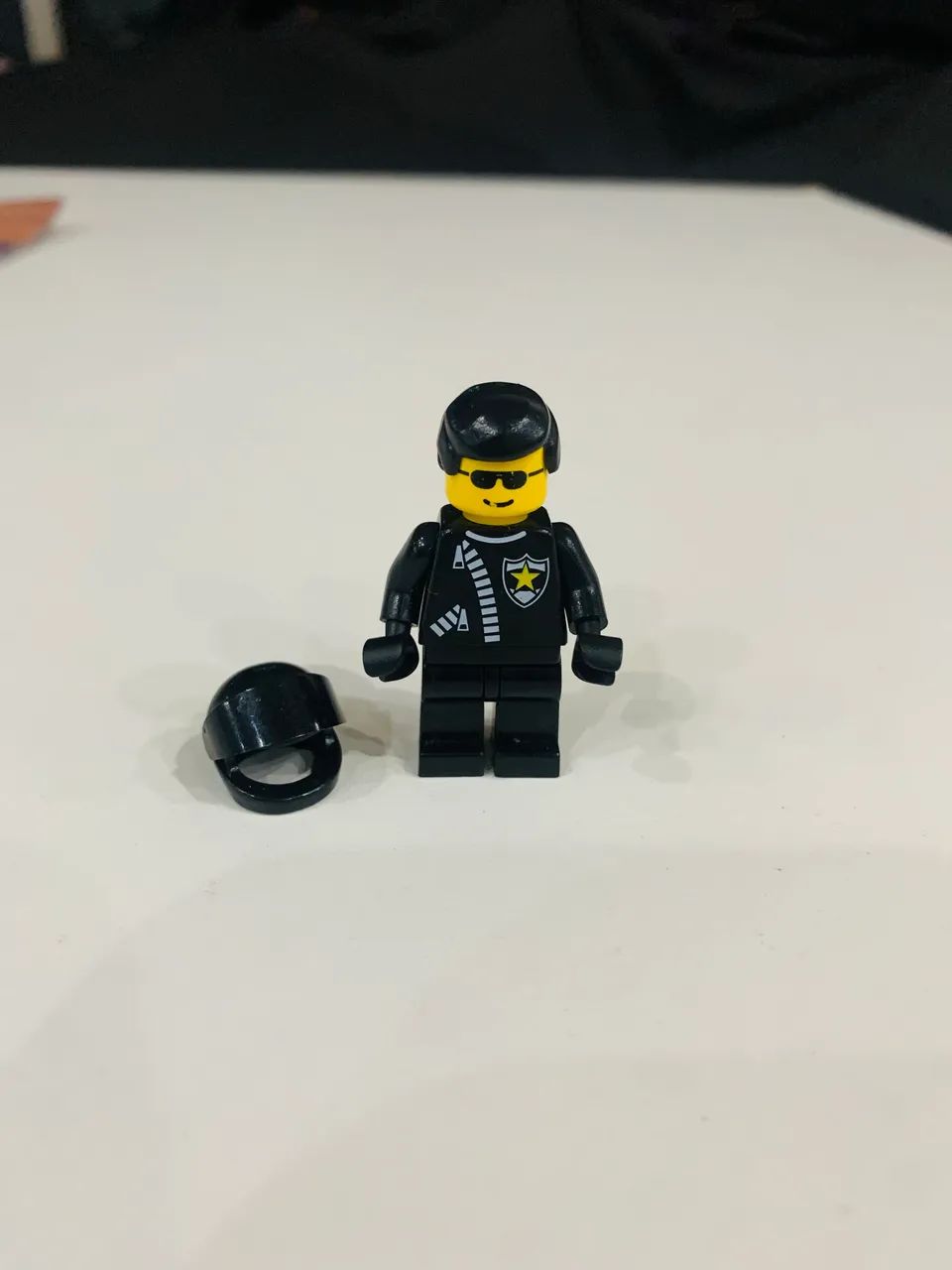 Boneco Lego policial 6625 anos 90 